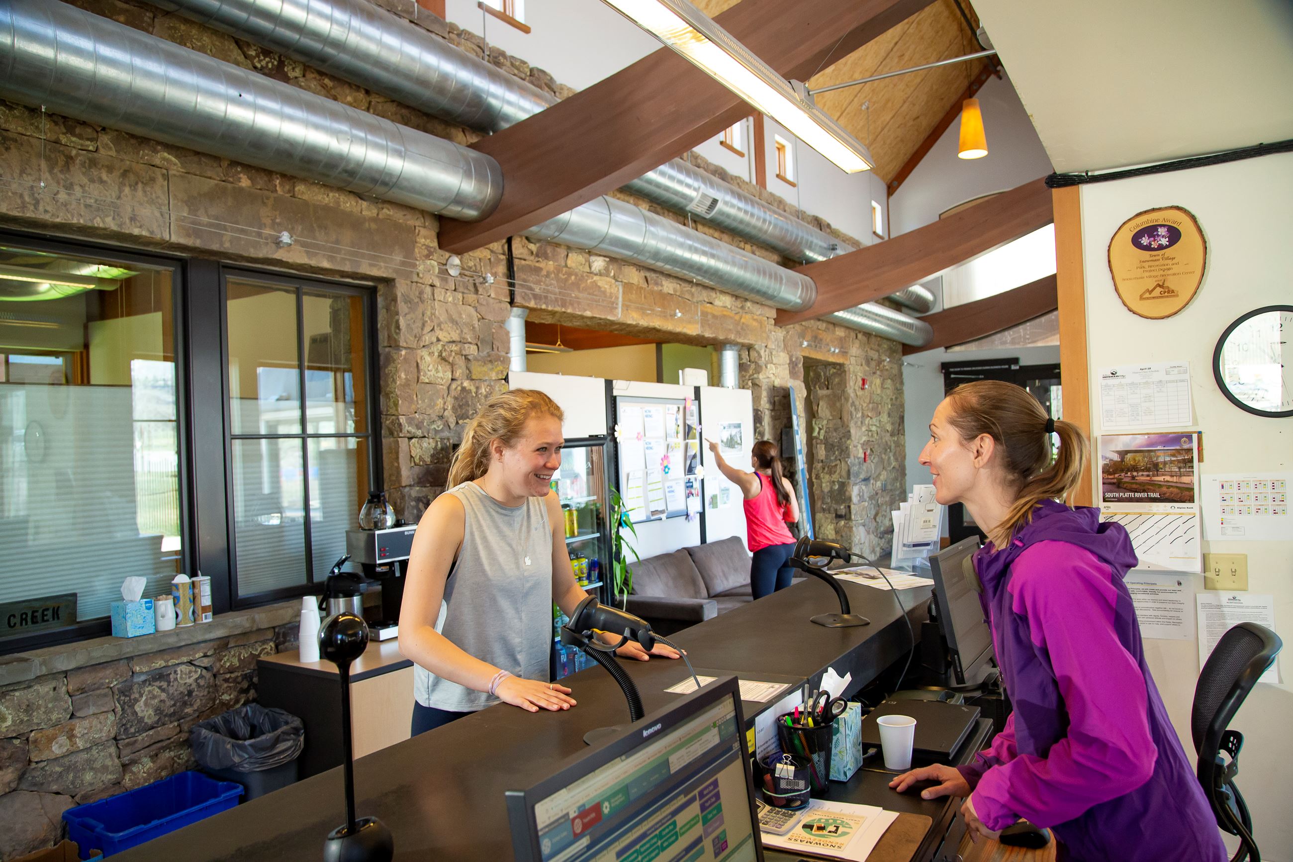 Snowmass Village Rec Center Front Desk